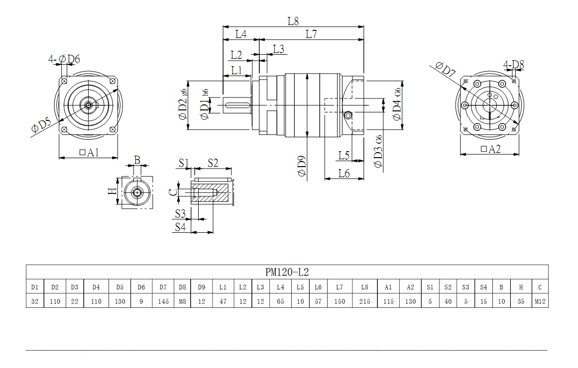 PVF120_L2系列图纸